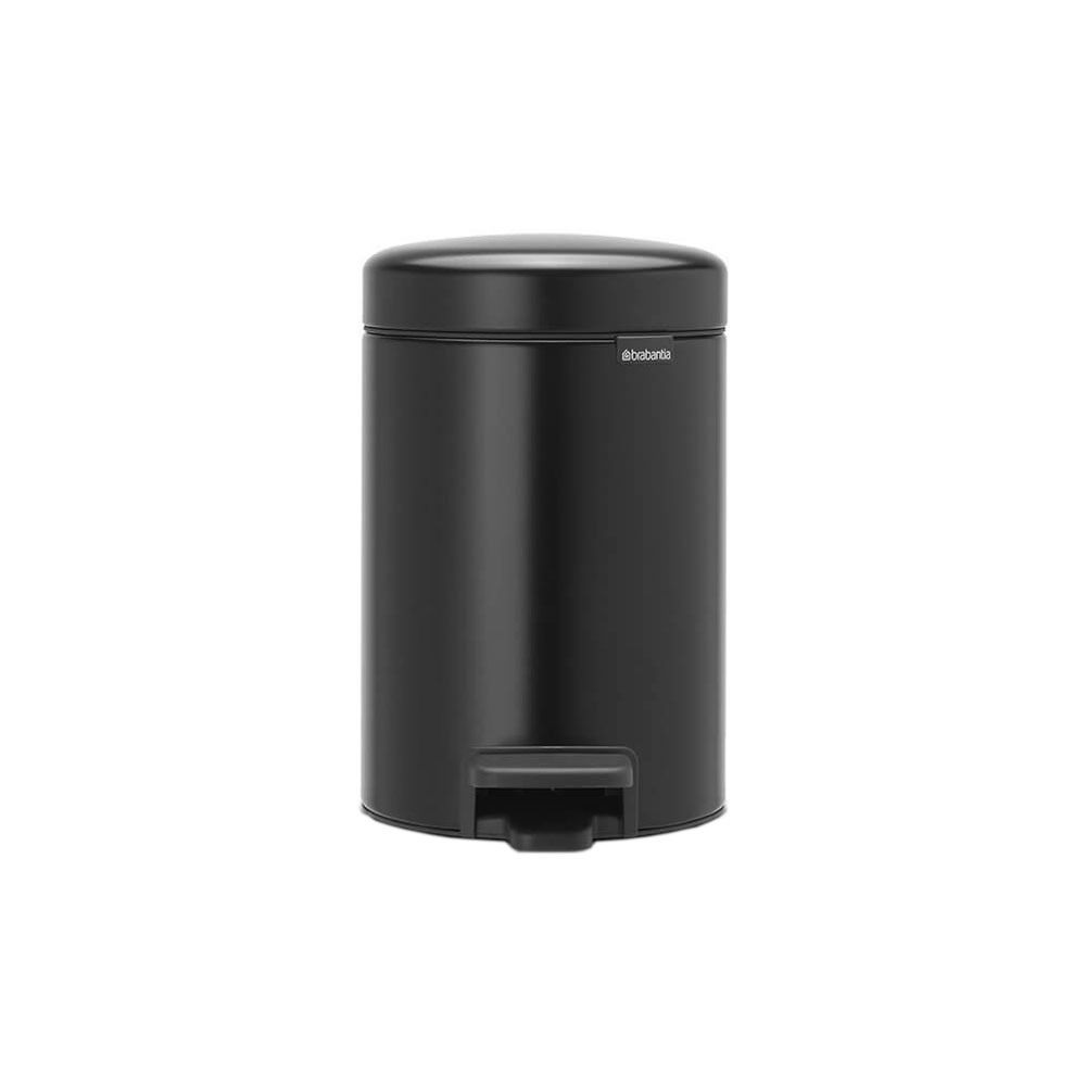 Бак мусорный с педалью Brabantia Newicon черный 5 л