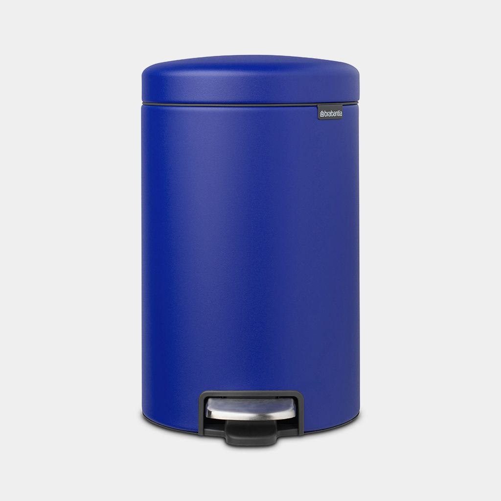 Бак мусорный с педалью Brabantia Newicon синий 12 л
