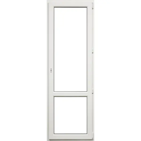 Балконная дверь ПВХ VEKA 2100x700 мм (ВхШ) правая однокамерный стеклопакет белый/белый