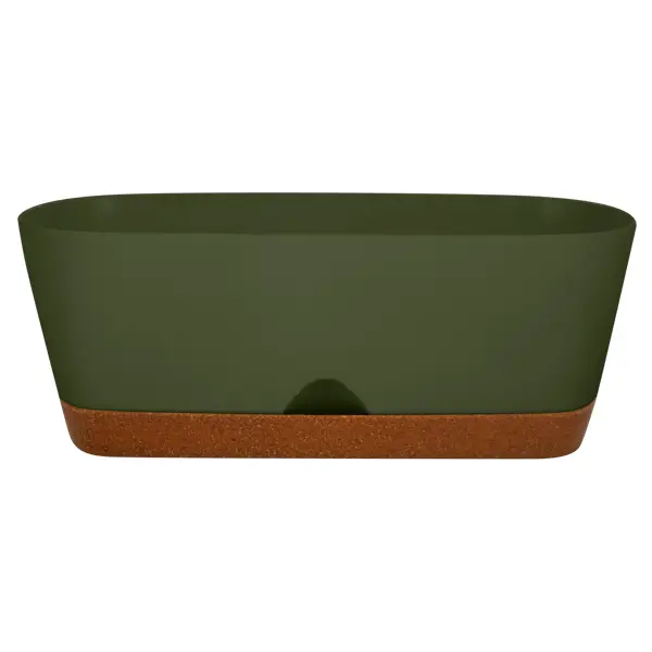 Балконный ящик Ingreen Сандал 17x40x13.3 см v6 л пластик тайга