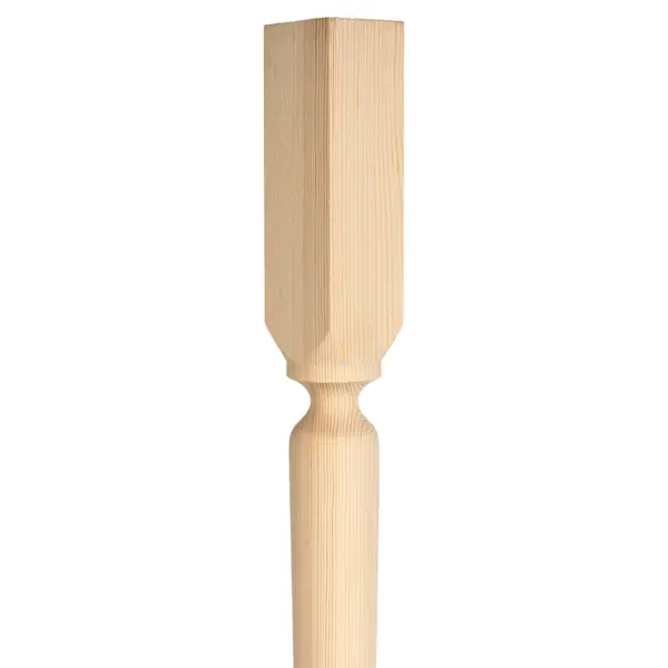 Балясина сращенная Хюгге хвоя сорт Прима 50x50x900 мм