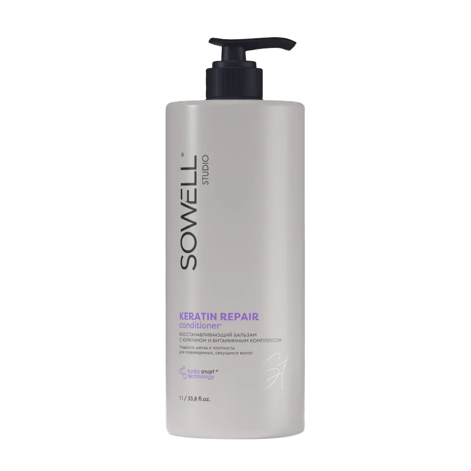Бальзам Sowel Keratin Repair для волос 1 л