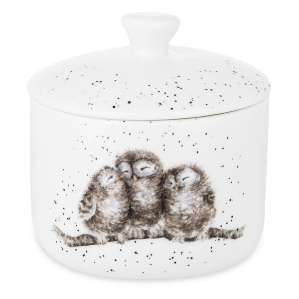 Банка для хранения с крышкой Royal Worcester Забавная фауна Совы 9,5х10 см