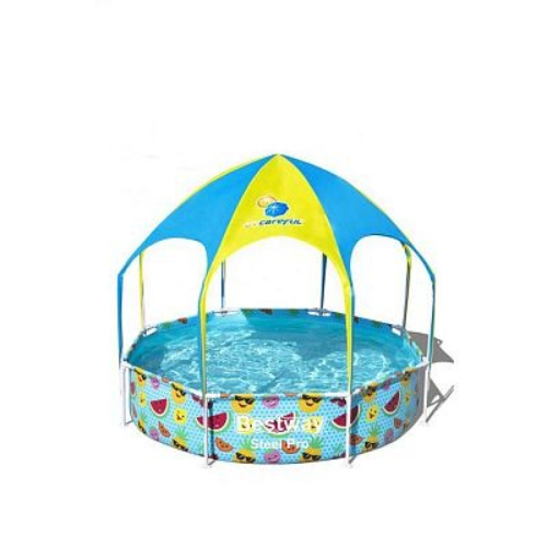 Бассейн Bestway игровой с тентом 244х51 см (56432)