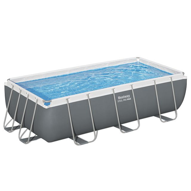 бассейн каркасный BESTWAY 404x201x100см 6478л фильтр-насос и лестница в комплекте