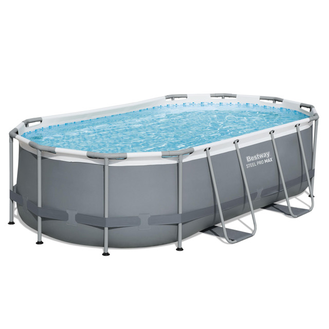 бассейн каркасный BESTWAY 427х250х100см 7250л с фильтром-насосом и лестницей