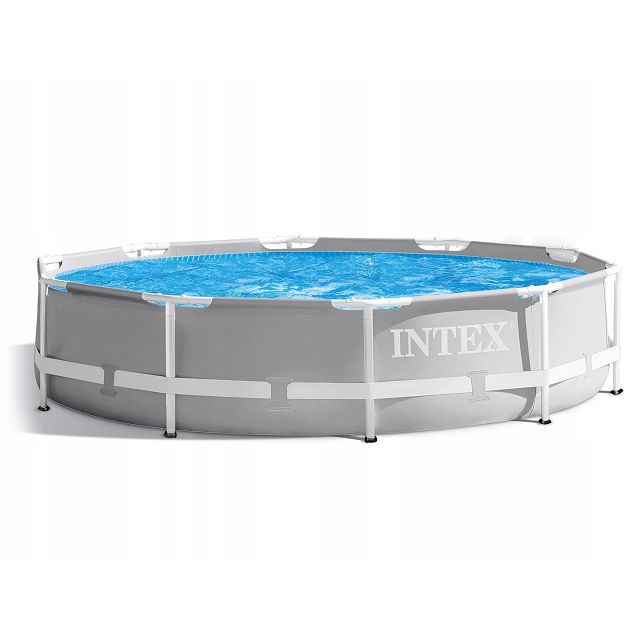 бассейн каркасный INTEX с насосом и лестницей 366х99см