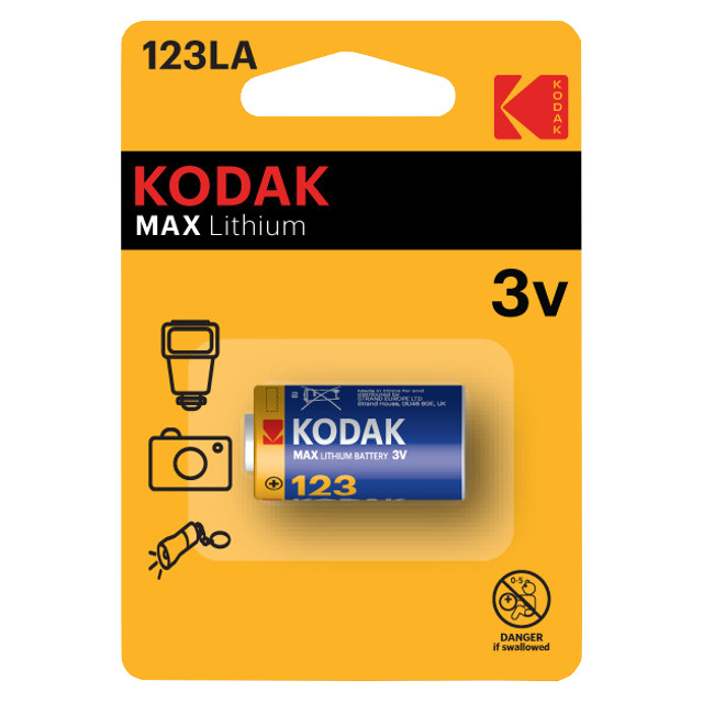 батарейка KODAK CR123 блистер 1шт
