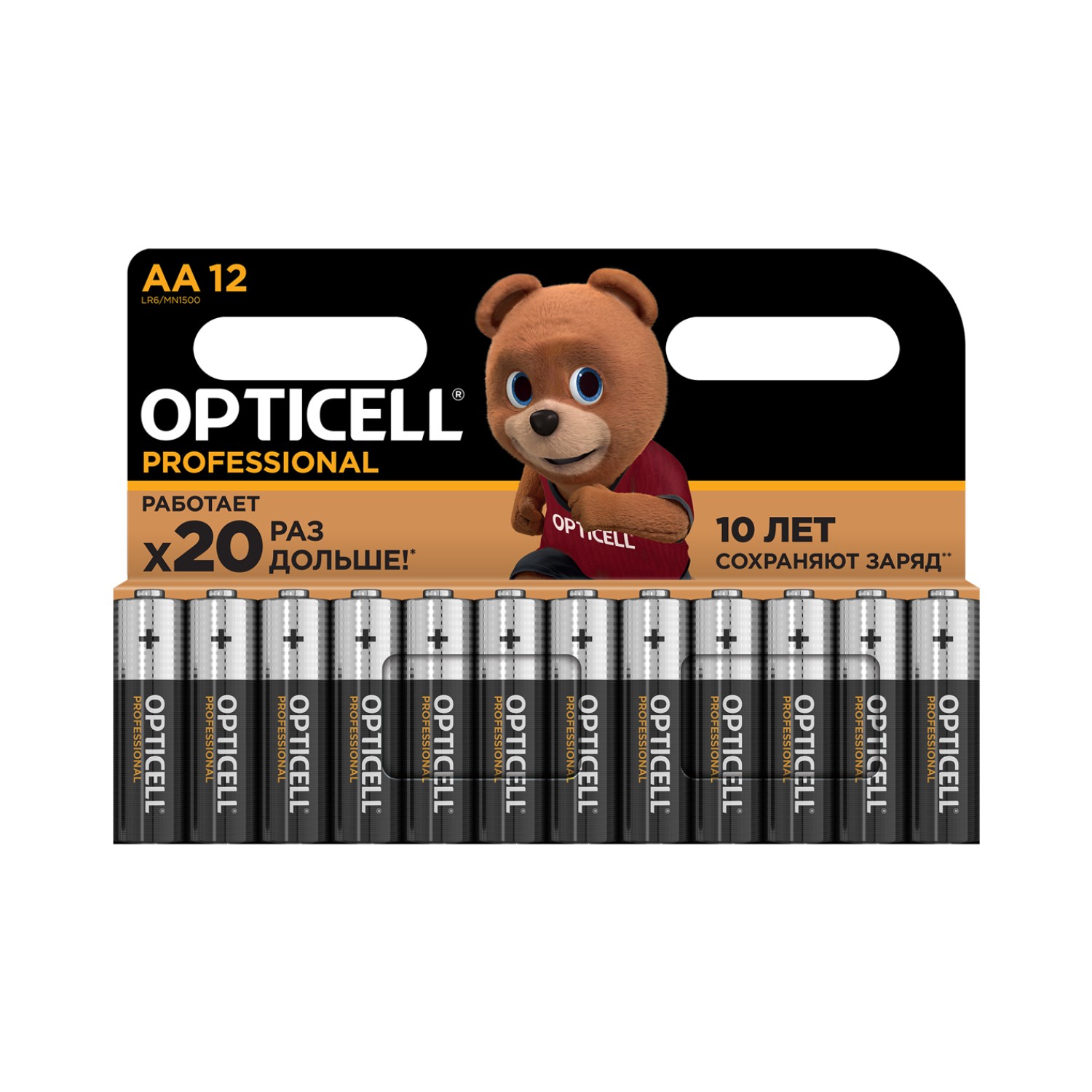 Батарейки Opticell Professional AA 12шт