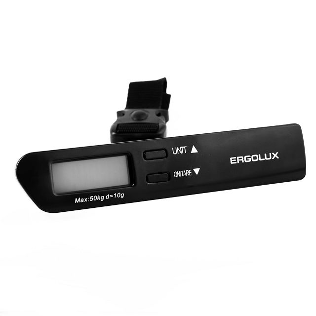 безмен ERGOLUX ELX-SB04-C02 до 50кг электронный черный