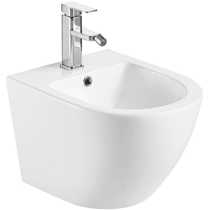 Биде AQUAme AQM2102 подвесное Белое глянцевое