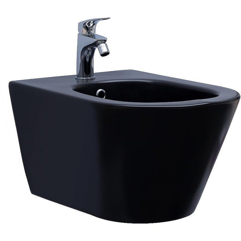 Биде Aquanet Lake B2B 316464 подвесное цвет Черный матовый
