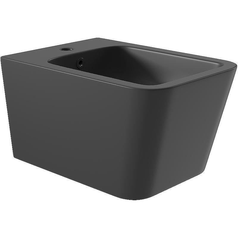 Биде Aqueduto Macio MAC0340 подвесное Черное матовое