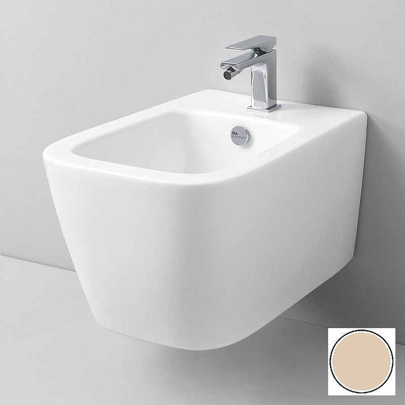 Биде Artceram A16 ASB001 59 00 подвесное цвет Sand