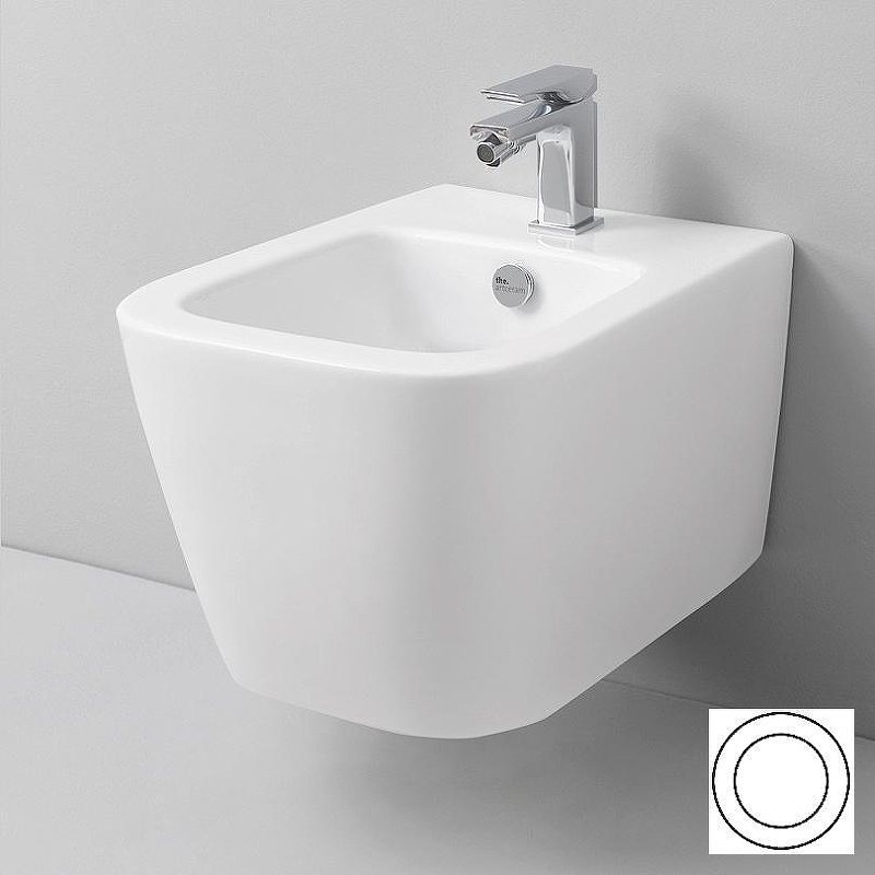 Биде Artceram A16 ASB003 05 00 подвесное цвет Белый матовый