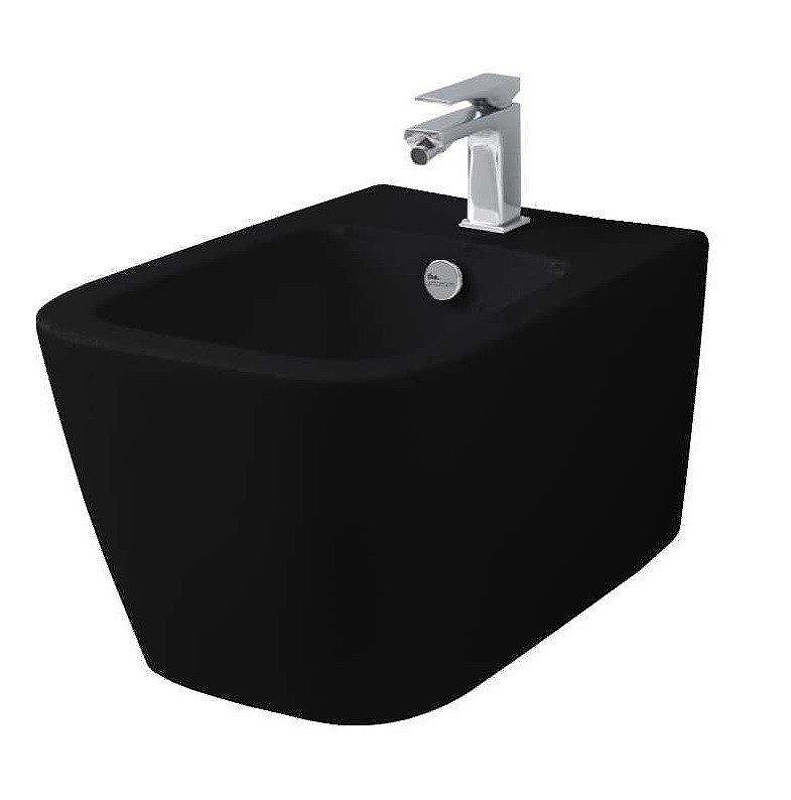 Биде Artceram A16 ASB004 17 00 подвесное цвет Черный матовый