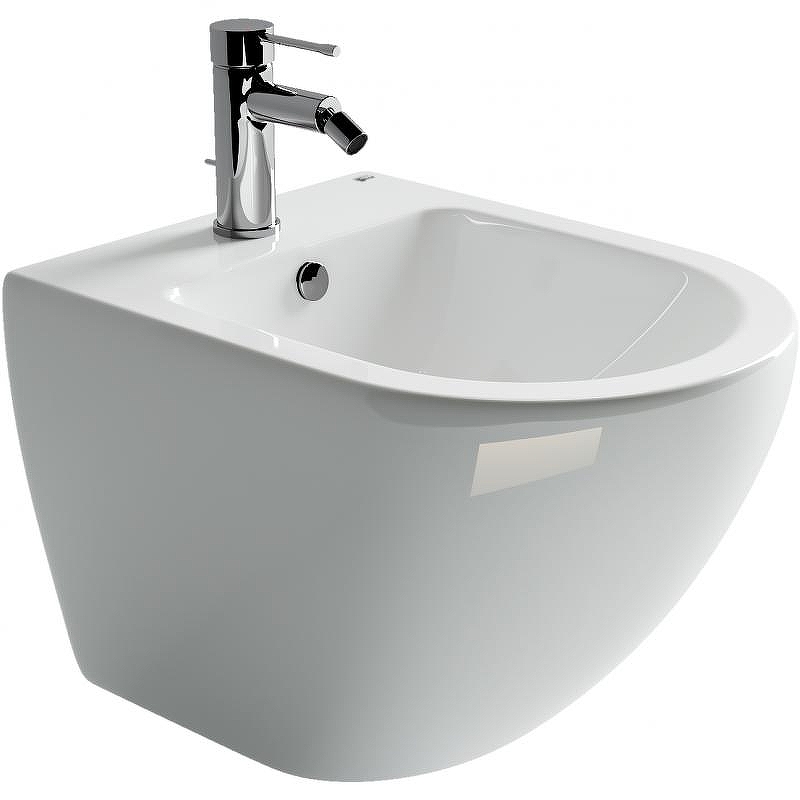 Биде Ceramicanova Metropol CN4003 подвесное Белое