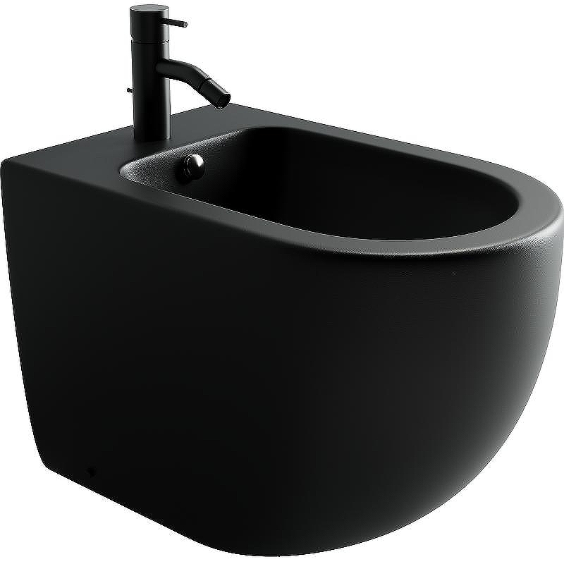 Биде Ceramicanova Metropol CN4005MB Черное матовое