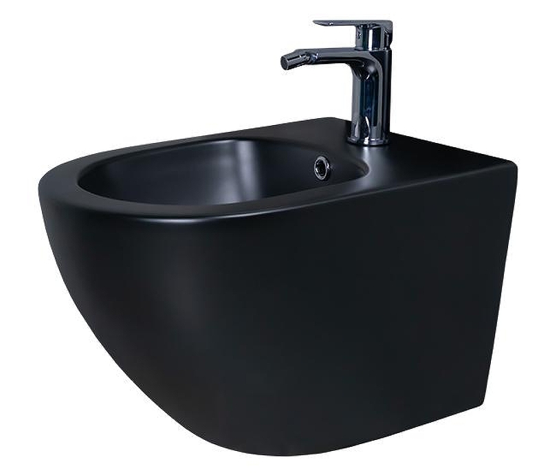 Биде Gid Convexo BDP-96BM 21103 подвесное цвет Черный матовый
