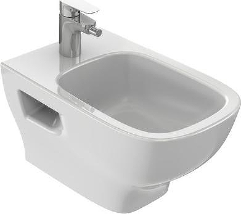 Биде Jacob Delafon Struktura EMC0002-00 подвесное Белое