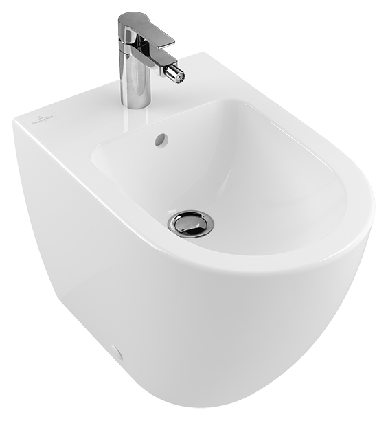 Биде напольное Villeroy Boch Subway 2.0 5401 0001 alpin