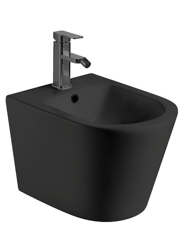 Биде WeltWasser Salzbach 005 MT-BL 10000003771 подвесное Черное матовое