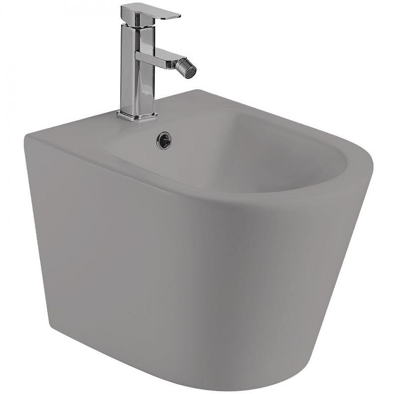Биде WeltWasser Salzbach 005 MT-GR 10000003772 подвесное Серое матовое