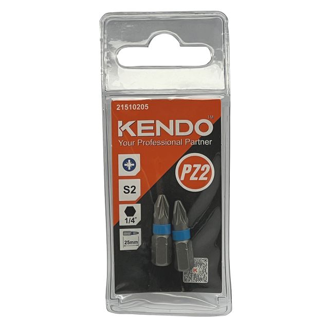 бита KENDO PZ2 25мм 2шт