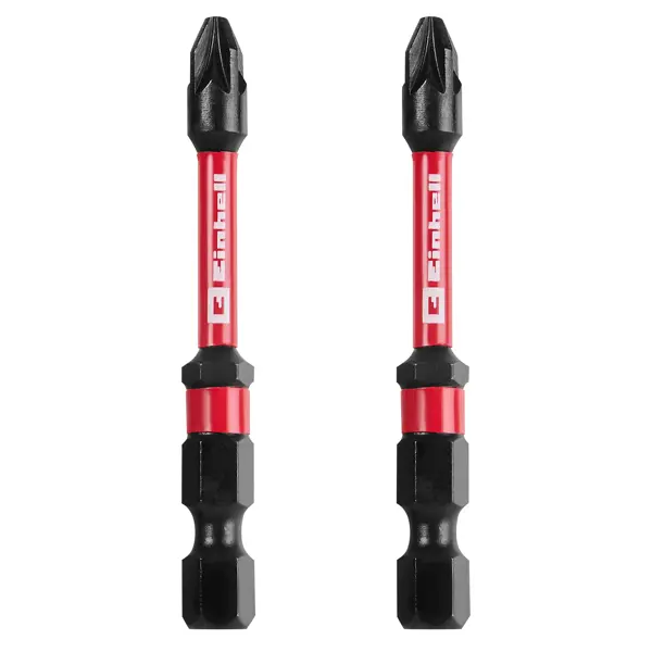 Бита ударная магнитная Einhell 132140 PZ2x60 мм, 2 шт.