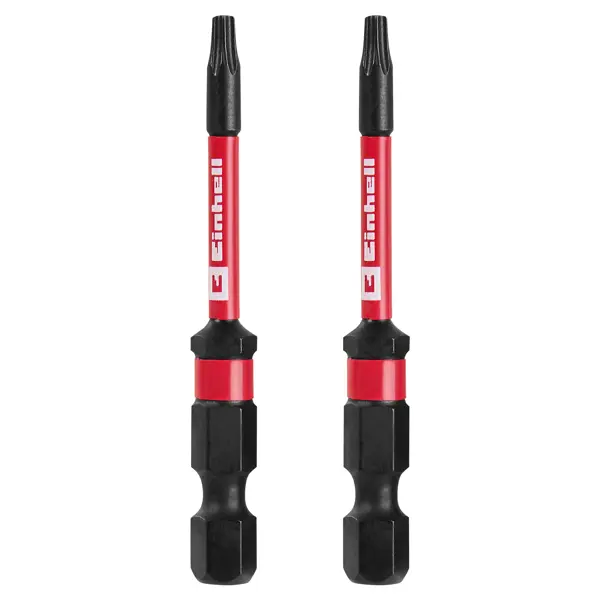 Бита ударная магнитная Einhell 132150 T10x60 мм, 2 шт.
