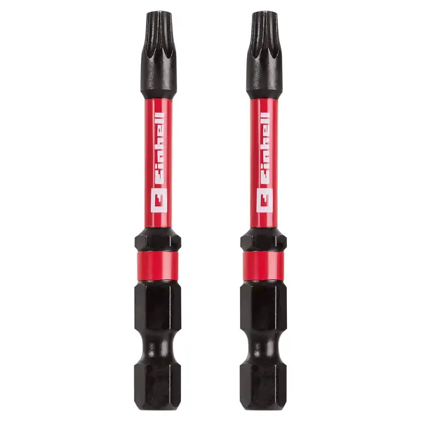 Бита ударная магнитная Einhell 132180 T25x60 мм, 2 шт.