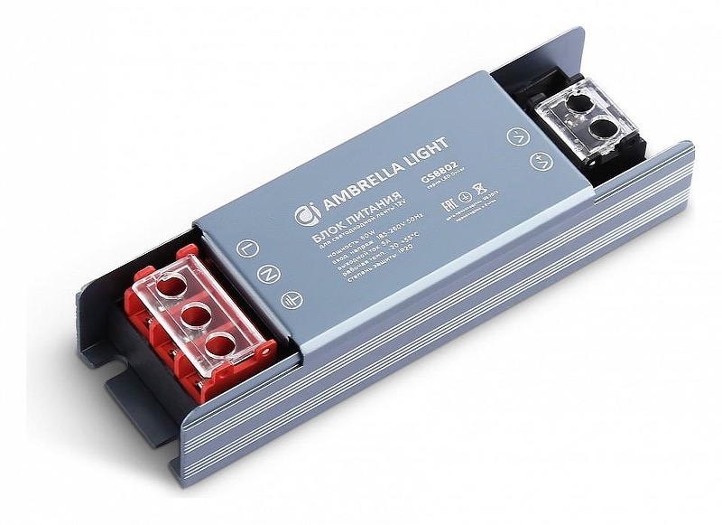 Блок питания Ambrella Light LED Dr1ver GS8802 цвет Серый
