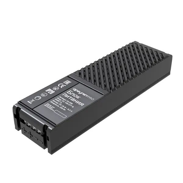 Блок питания Apeyron PRO для светодиодной ленты 24 В 200 Вт IP20