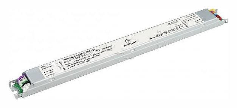 Блок питания Arlight ARJ-55-LONG-DALI-0-10V-PFC 028455 цвет Серый