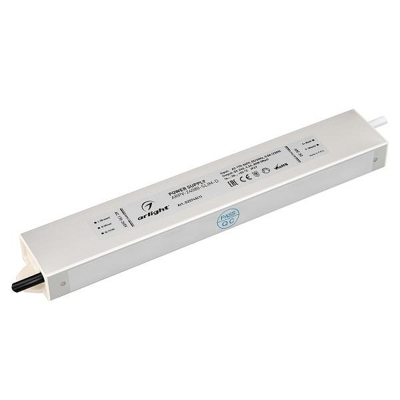 Блок питания Arlight ARPV-24080-SLIM-D 025745(1) цвет Серебро