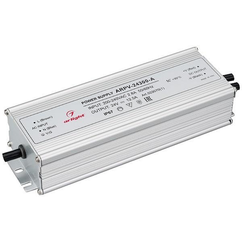Блок питания Arlight ARPV-24300-A 023070(1) цвет Серебро