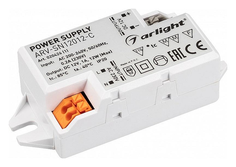 Блок питания Arlight ARV-SN 020426(1) IP 20