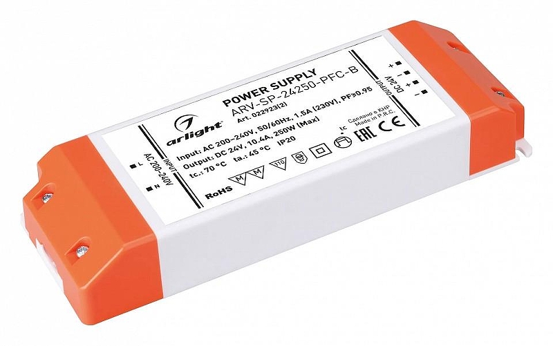 Блок питания Arlight ARV-SP 022923(2) цвет Белый