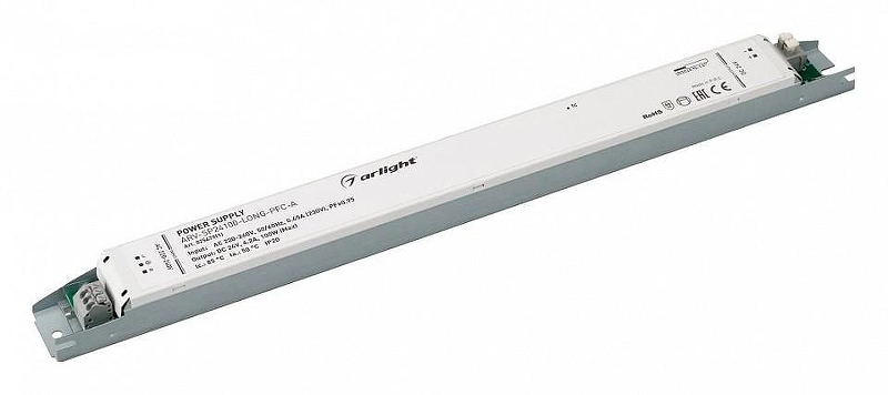 Блок питания Arlight ARV-SP24100-LONG-PFC-A 025479(1) цвет Белый