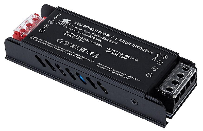 Блок питания Artelamp Power-Standard A240406N цвет Черный