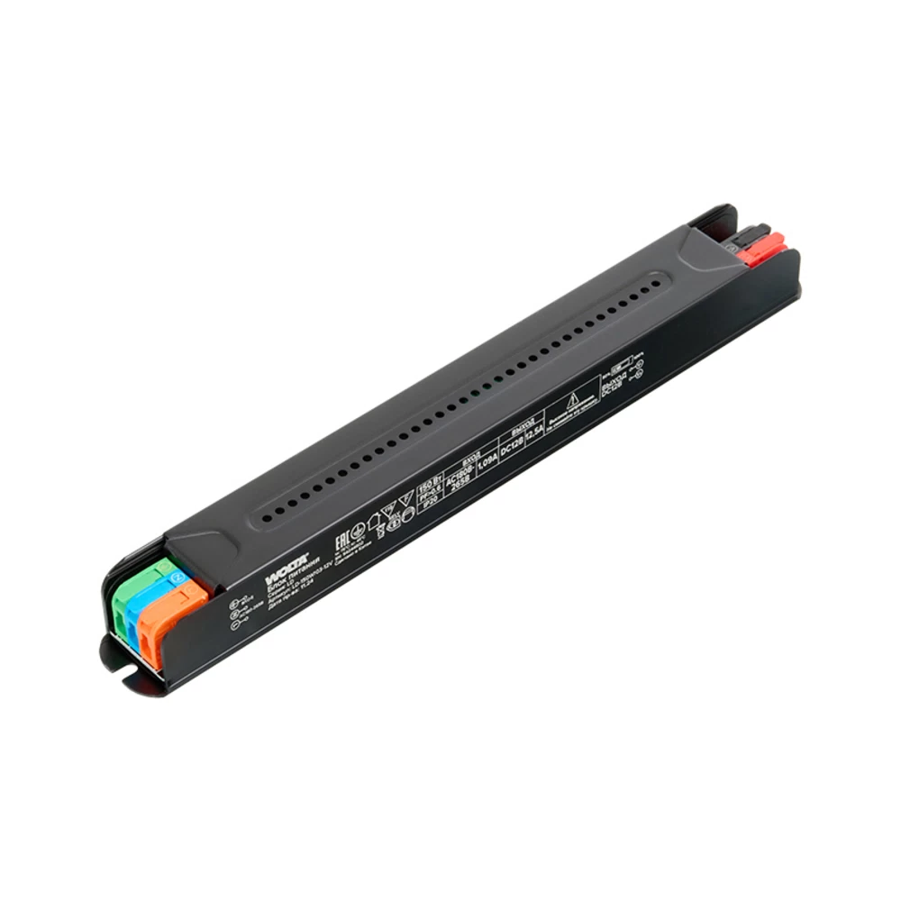 Блок питания для светодиодной ленты Wolta 150 Вт 230/12 В IP20 (LD-150W/03-12V)
