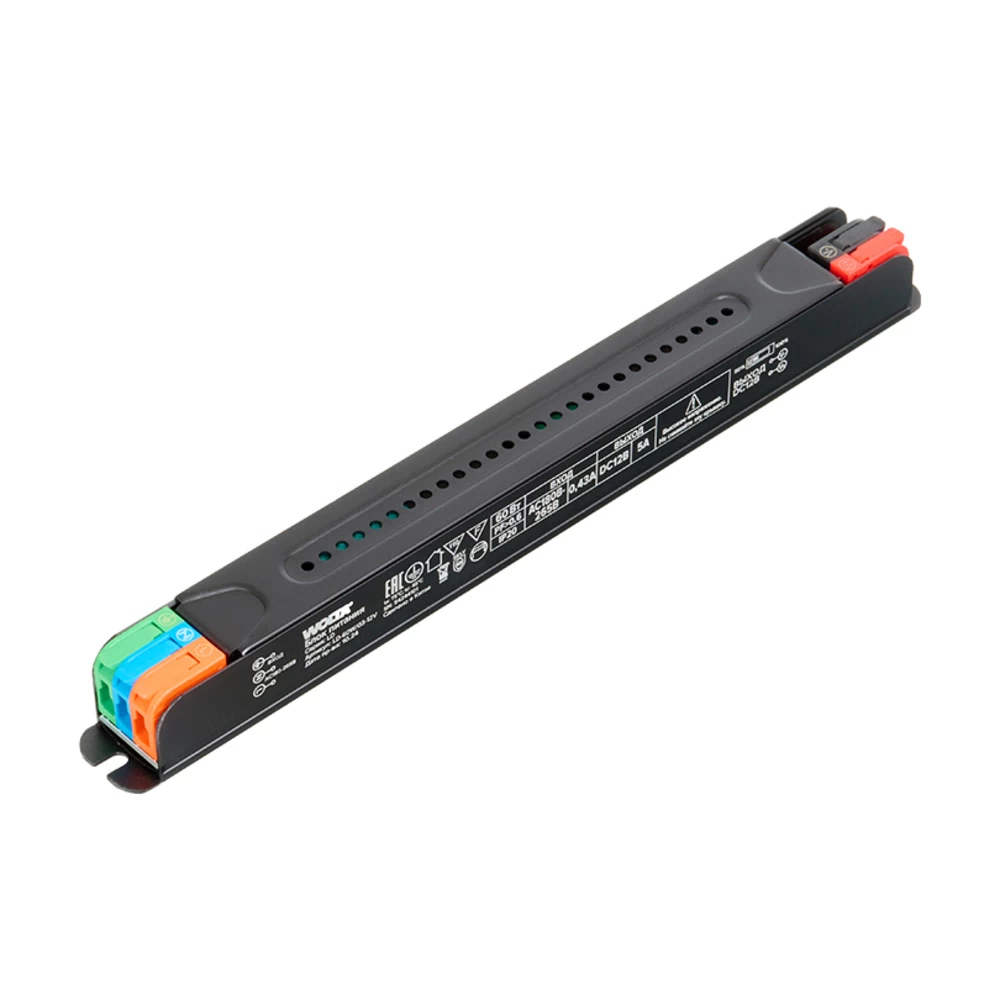 Блок питания для светодиодной ленты Wolta 60 Вт 230/12 В IP20 (LD-60W/03-12V)