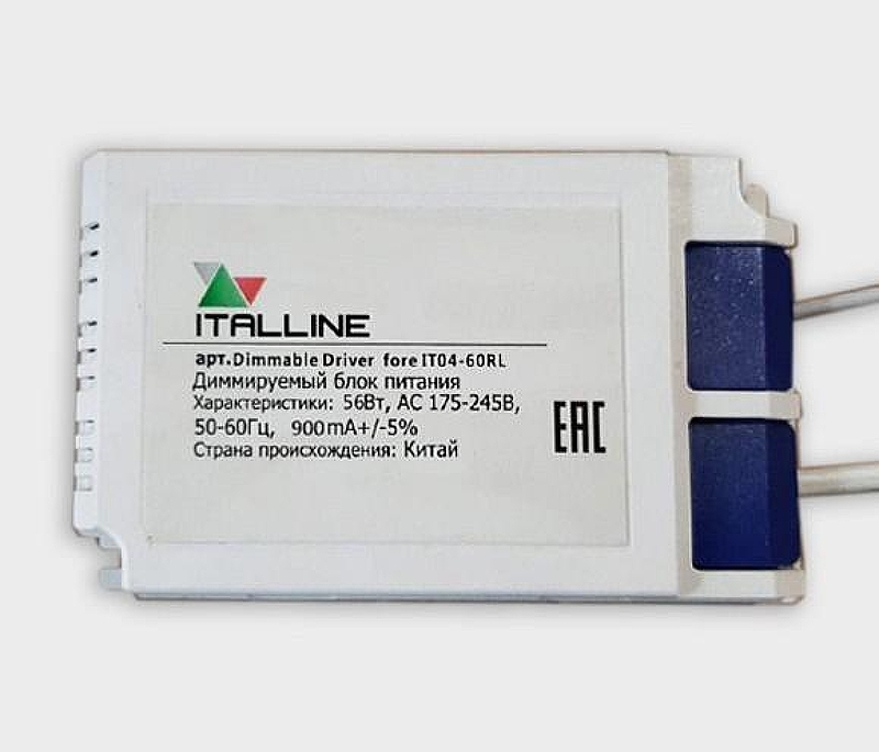 Блок питания Italline IT04-60RL Dim driver for IT04-60RL цвет Белый