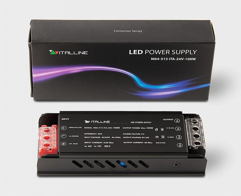 Блок питания Italline M04 M04-513 ITA-24V-100W цвет Черный