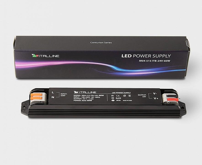 Блок питания Italline M04 M04-515 ITB-24V-60W цвет Черный