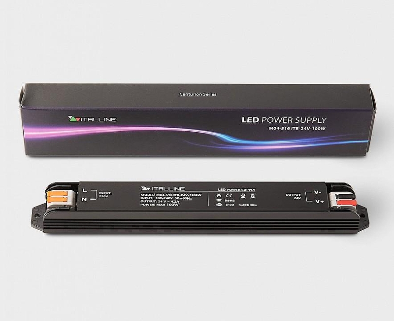 Блок питания Italline M04 M04-516 ITB-24V-100W цвет Черный