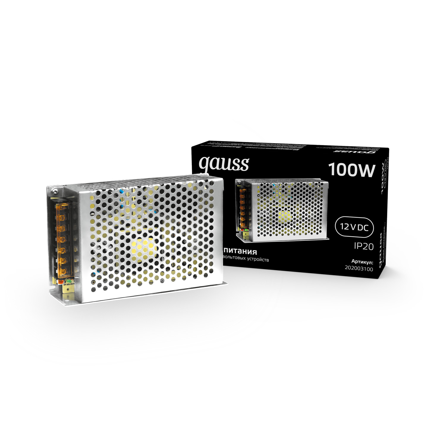 Блок питания LED STRIP PS 100W 12V 1/36