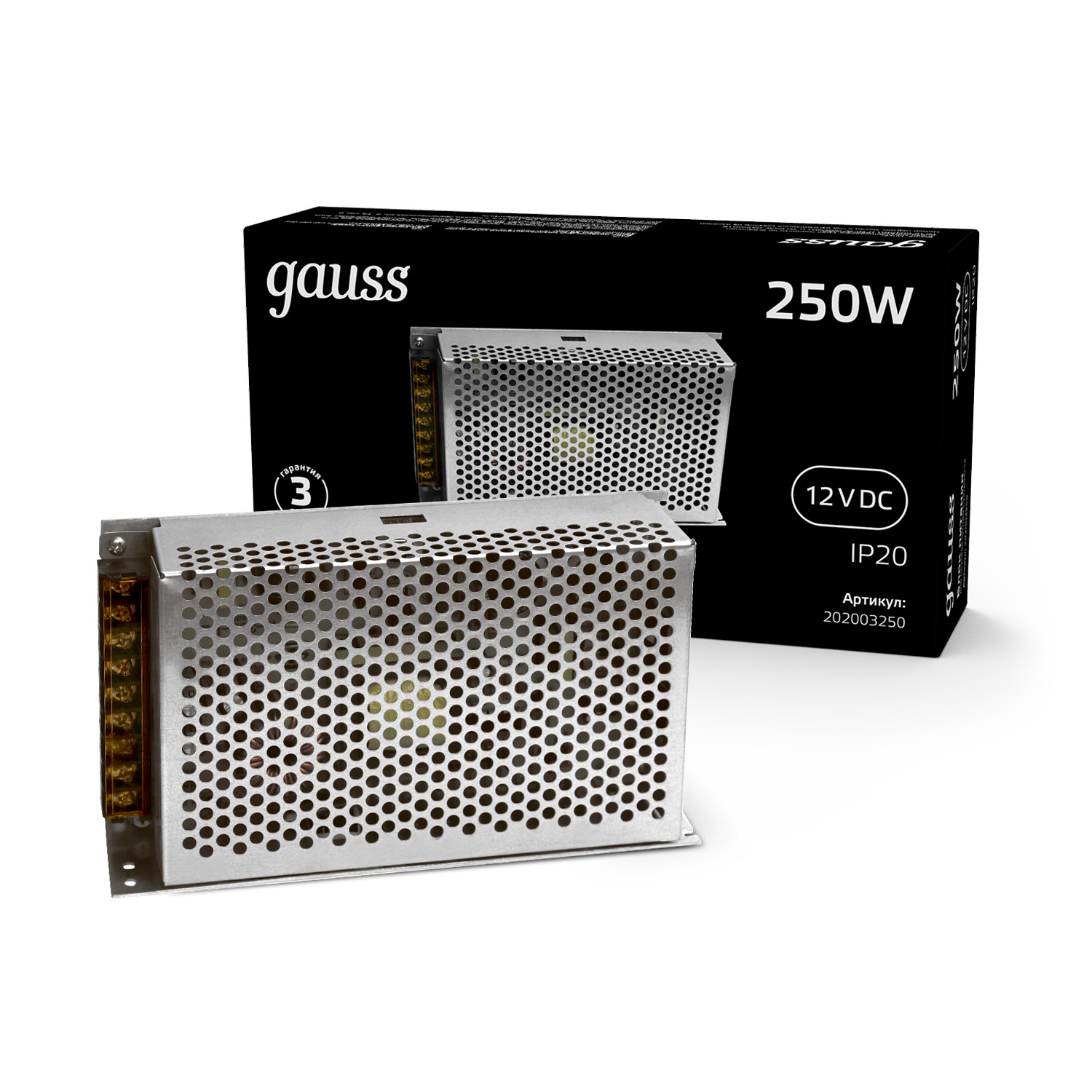 Блок питания LED STRIP PS 250W 12V 1/25