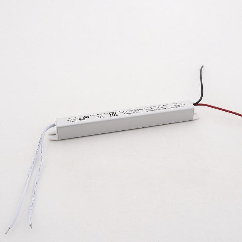 Блок питания LEDS POWER Super Slim 390058 цвет Серый