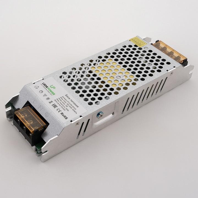 Блок питания LEDS POWER ULTRA SLIM 848 61 мм х 178 мм х 28 мм